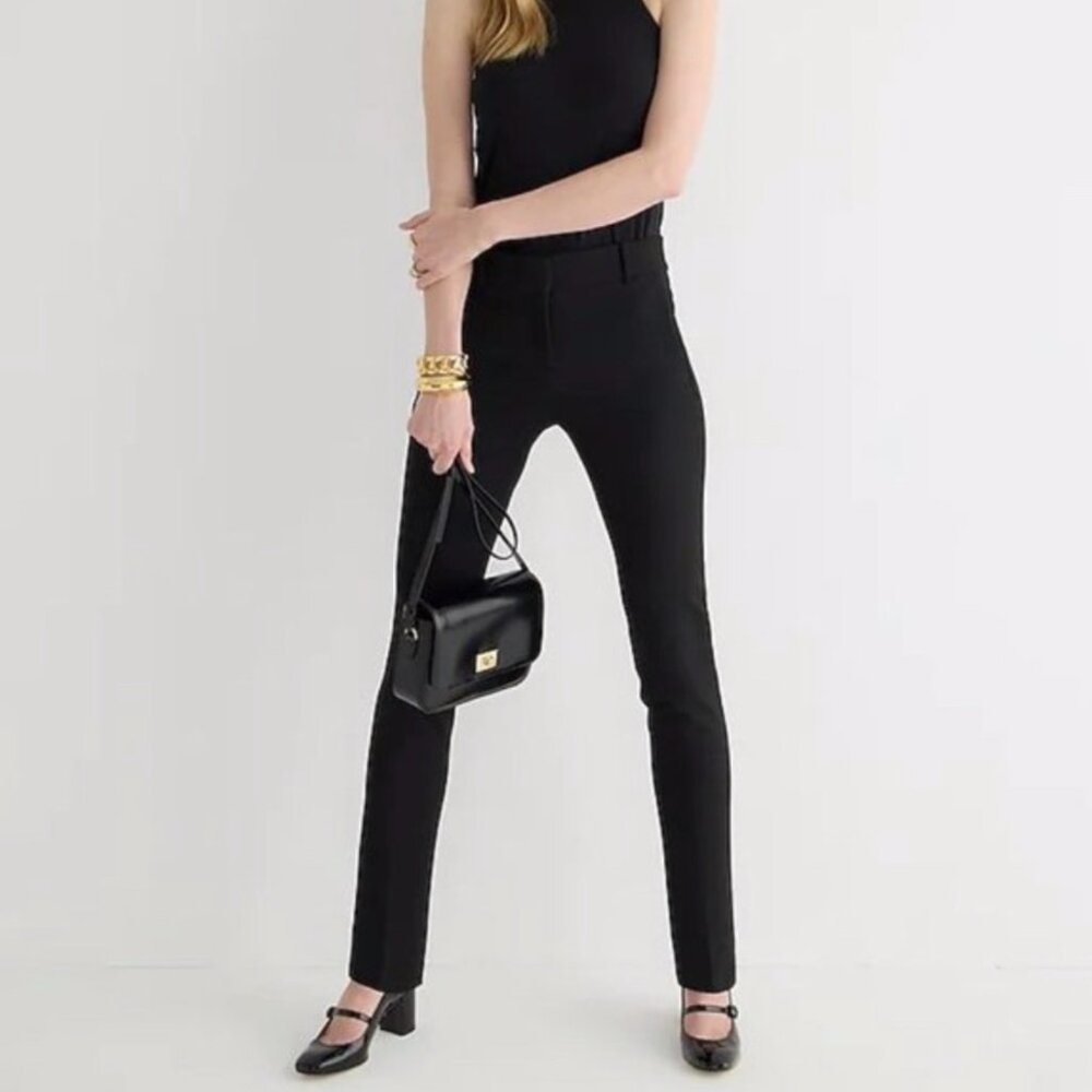 J. CREW Women's EUC Cameron Full-Length Pant in "Four Season" Stretch‎ | Size 14